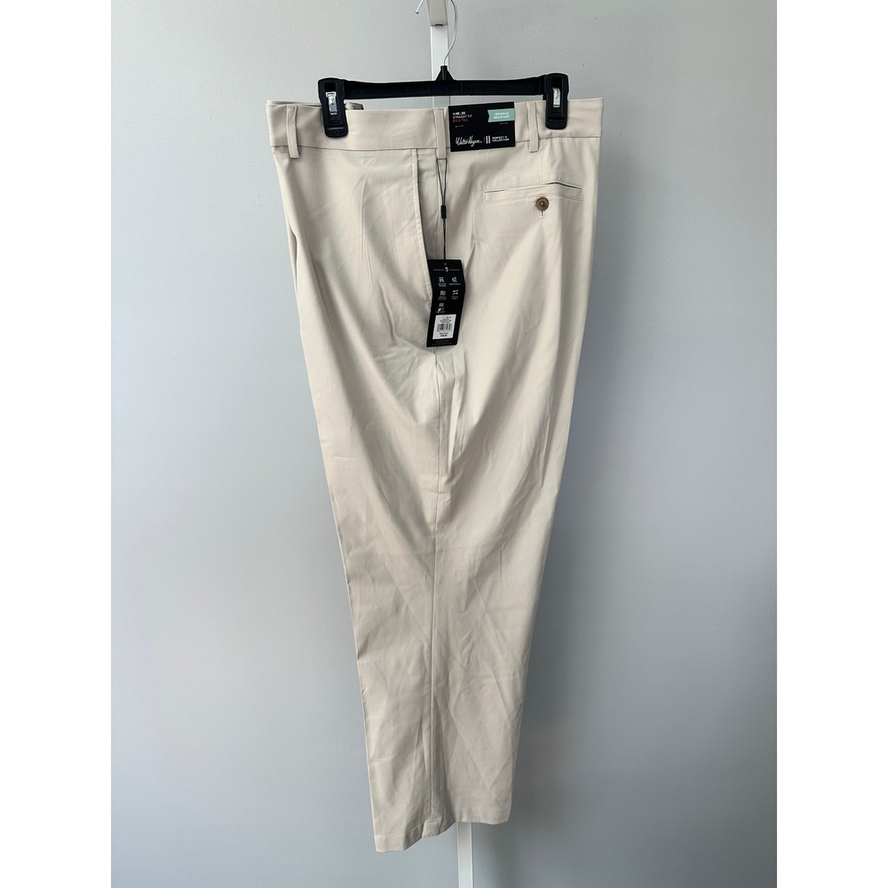 Walter Hagen Light Khaki Golf Pants Straight Fit Big & Tall 48x30